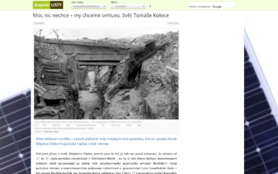 Svět Tomáše Koloce: Moc nic nechce – my chceme omluvu.