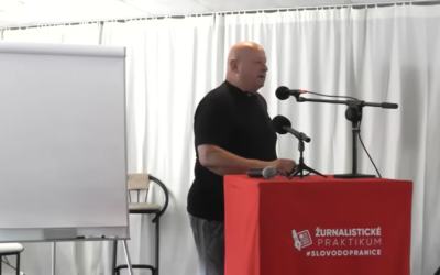 Jaroslav Štefec: „Úskalí investigativní žurnalistiky v prostředí obrany a bezpečnosti“